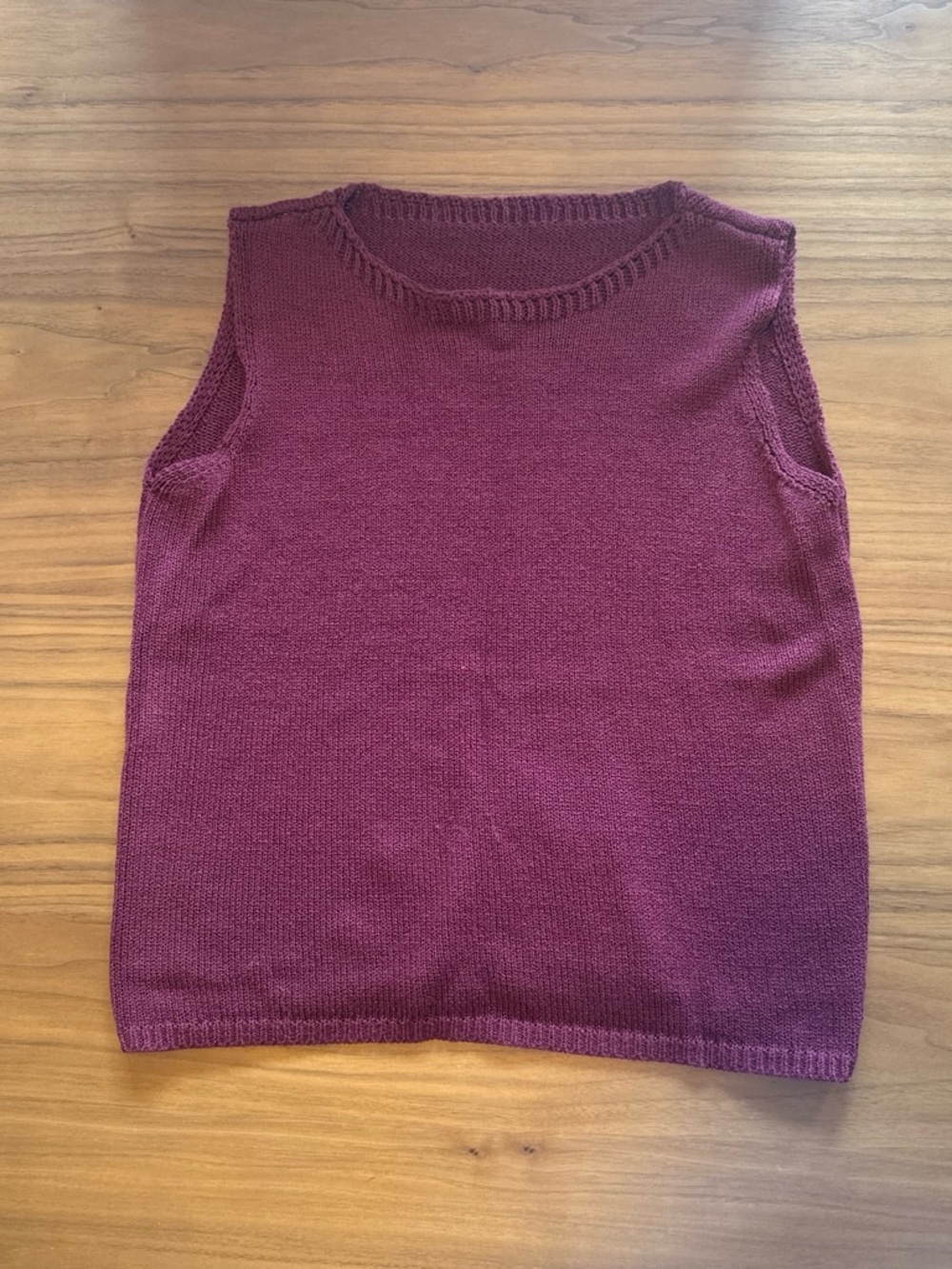 Women's Sleeveless Knit Sweater Tank